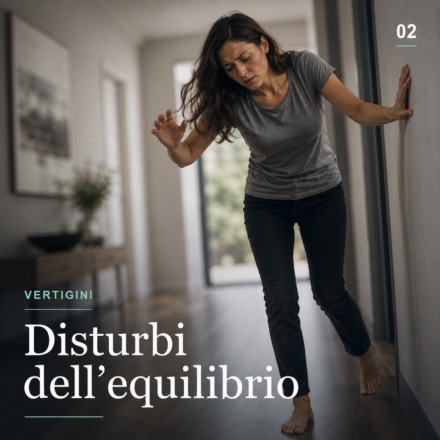 Vertigini: Disturbi dell’equilibrio